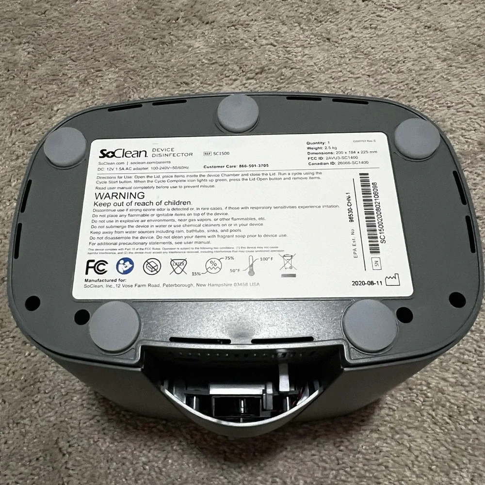 N/A soclean sc1500